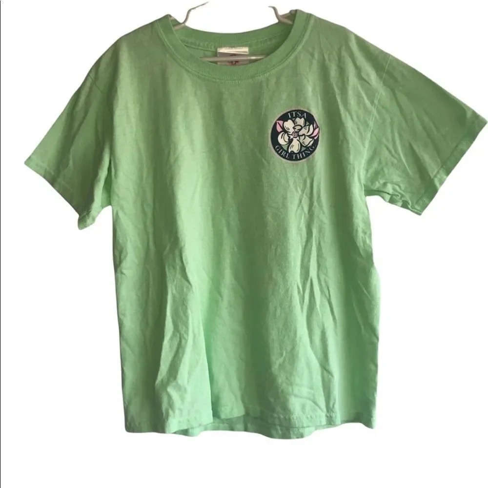 It's a Girl Thing Southern Preppy Green T-Shirt